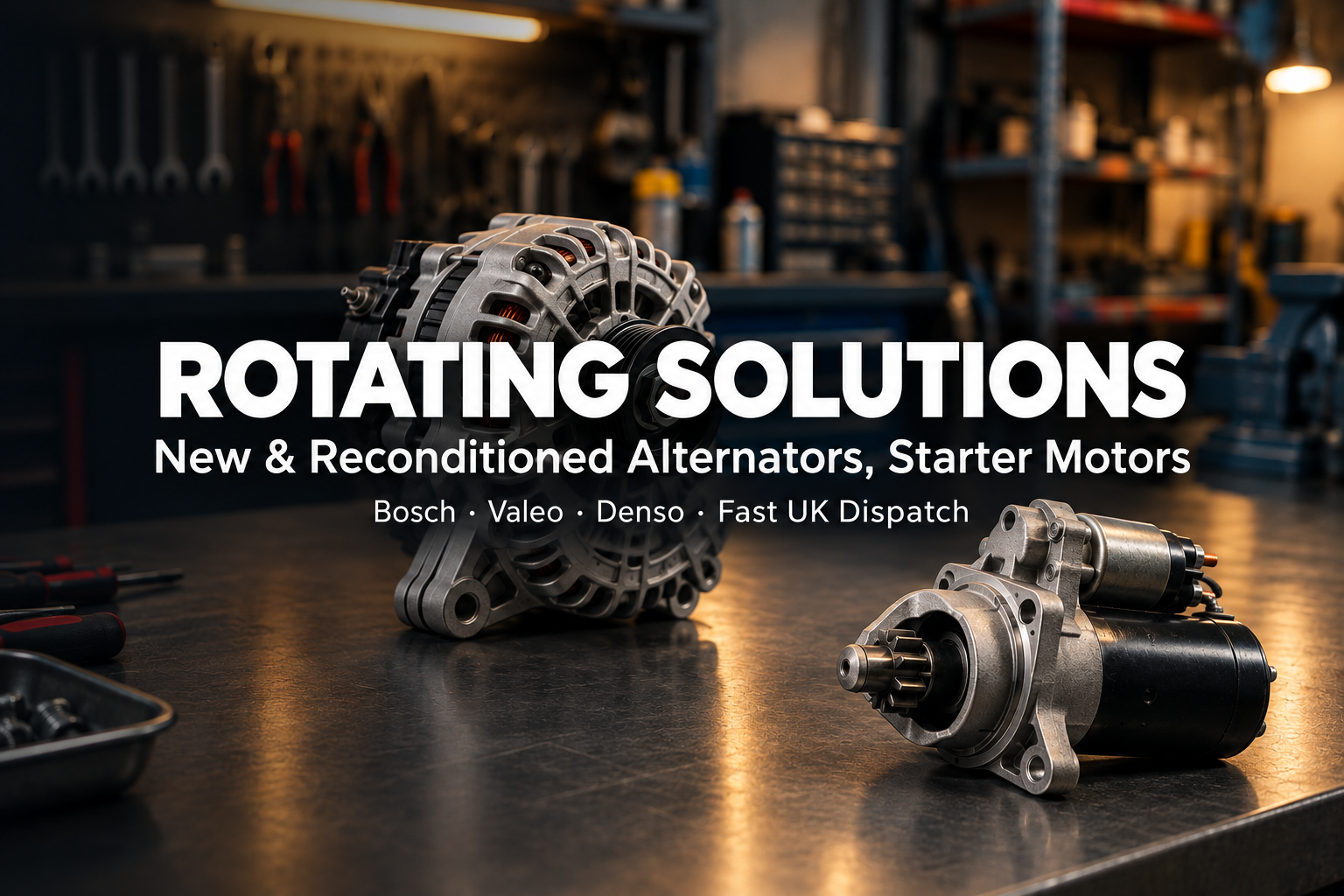 Contact Rotating Solutions | Alternator and Starter Motor Help