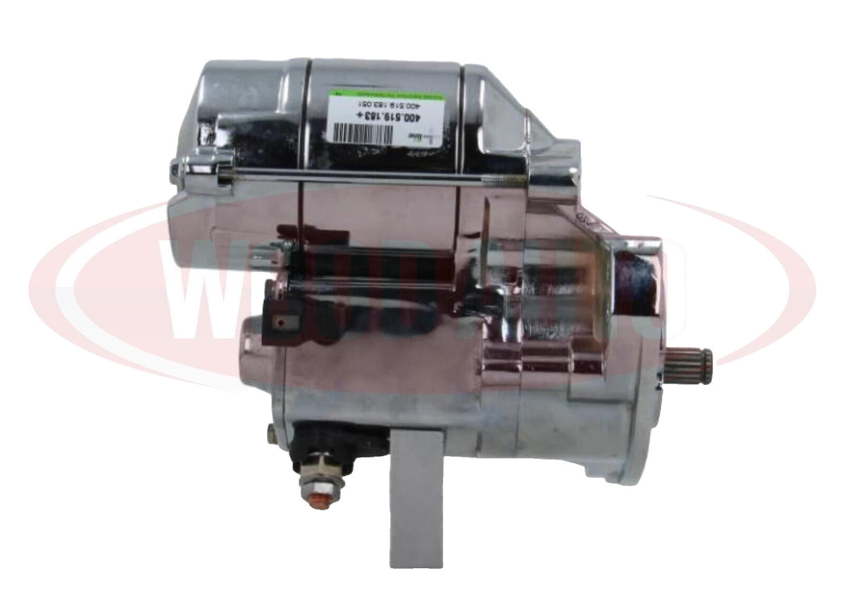 Starter Motor FOR Harley Davidson Motorcycles Petrol 12 Volt Chrome - view 5