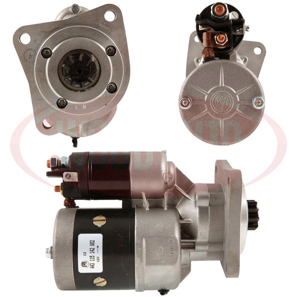 Starter Motor FOR ABG Atlas Copco Bobcat Bomag Bosch Case Claas Deutz-Fahr Fendt - view 3