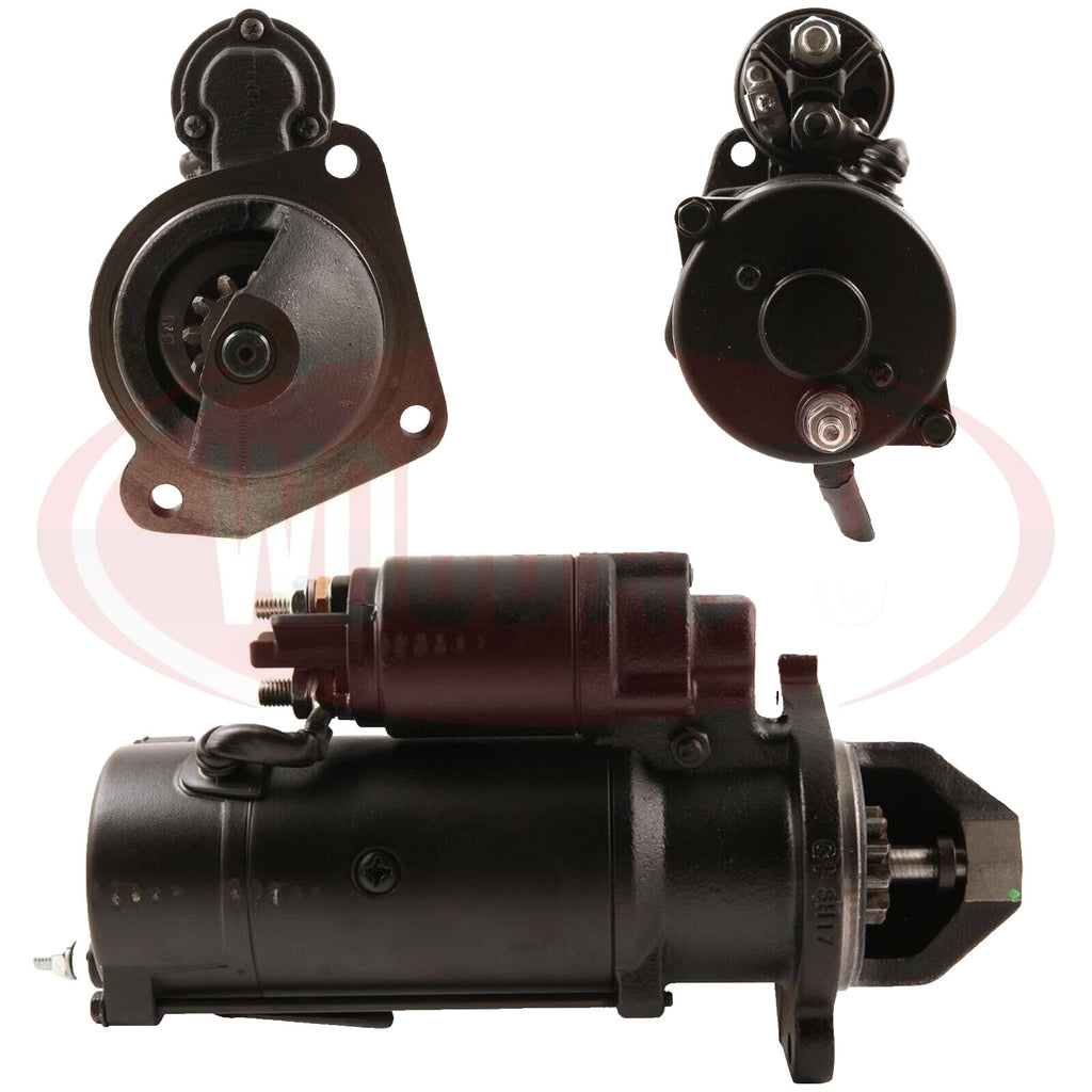 Starter Motor FOR JCB Excavator Forklift Loader Skid Steer 1104C-44L JCB444T - view 3