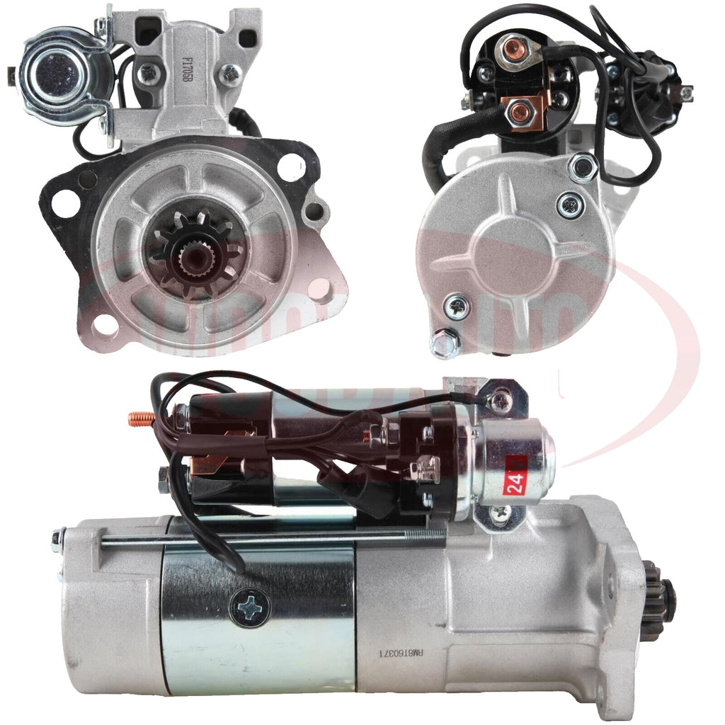 Starter Motor FOR Mitsubishi Fork Lift Caterpillar DP40 S6E S6S ForkLift - view 3