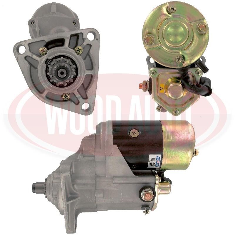 Starter Motor FOR Isuzu 3LD1 6BD1T 3LB1 6BF1 6BG1 6BB1 JCM JCR SBR SCR 6BB1 6BD1 - view 2