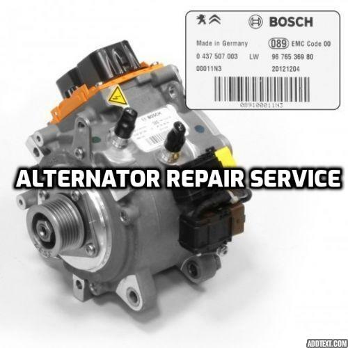 Alternator Hybrid Repair Service FOR Peugeot 5008 Citroen Bosch Water Cooled - view 2