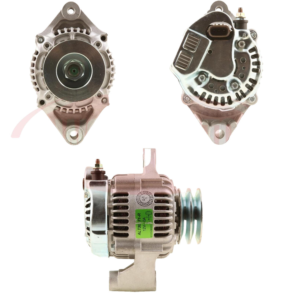 Alternator FOR Cummins 4B 3.3 Komatsu Forklift JCB Denso HC-Cargo 60 AMP 12 Volt - view 3