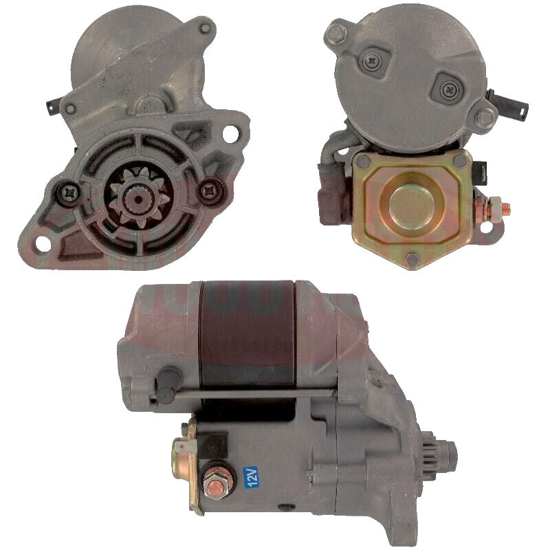 Starter Motor FOR Kubota Ingersoll-Rand Atlas Bobcat Bomag Caterpillar D722-E - view 3