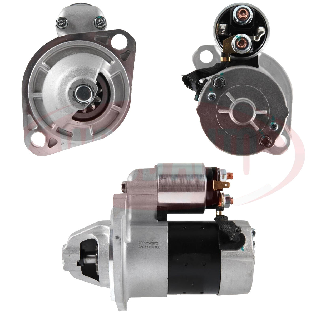 Starter Motor FOR Case New Holland Yanmar Industrial Equipment 3TNV82A 3TNV88 - view 3
