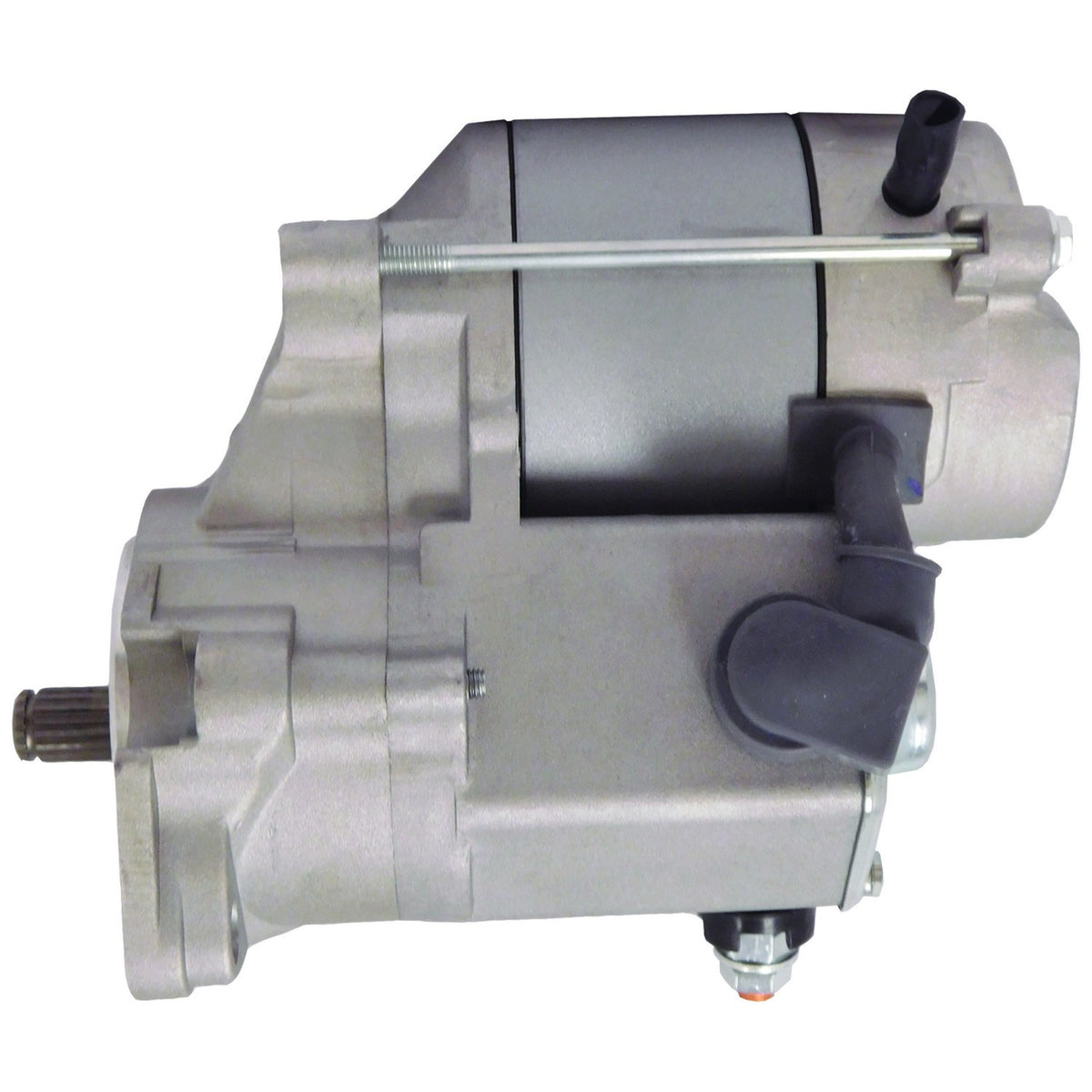 Starter Motor FOR Harley Davidson Engine 12 Volt (CHROME) 18 Splines Wood Auto - view 8