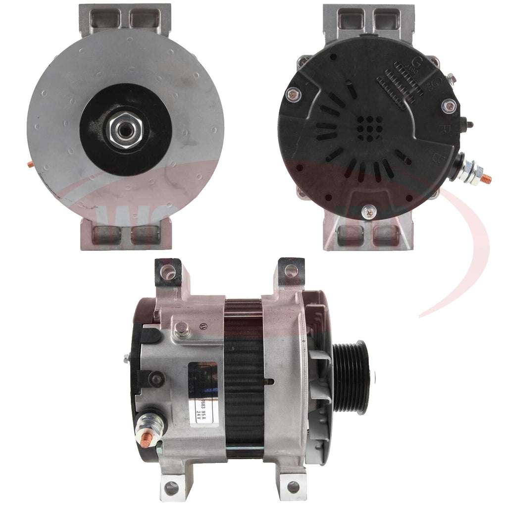 Alternator FOR Caterpillar Cummins Perkins Denso HC-Cargo Mahle 24 Volt 95 AMP - view 3