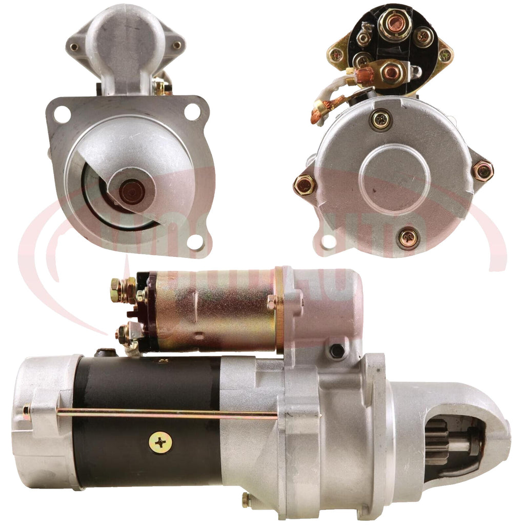 Starter Motor FOR Bobcat Cummins Ford Case Caterpillar Clark Hyster Mercedes - view 2