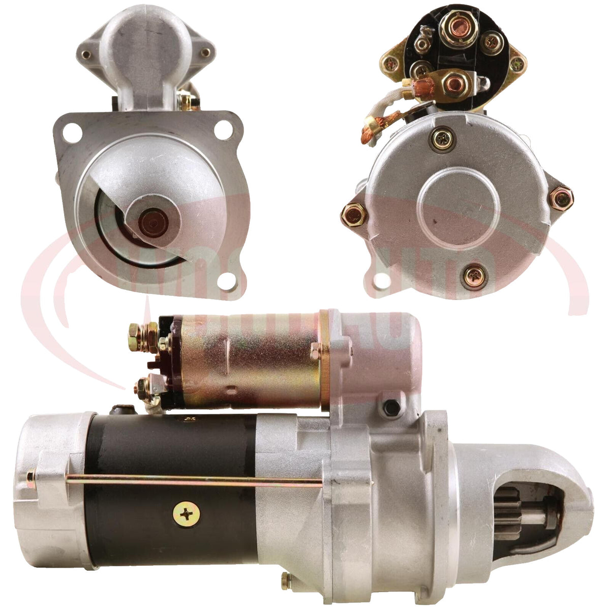Starter Motor FOR Bobcat Cummins Ford Case Caterpillar Clark Hyster Mercedes - view 2