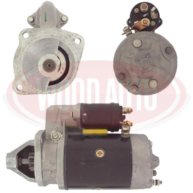 Starter Motor FOR Case 200 400 Series 276 250 275 414 434 444 H 25B Payloader - view 2