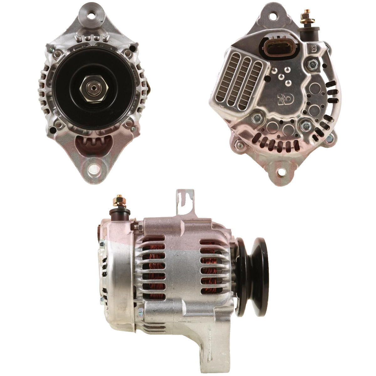 Alternator FOR Kubota RX502 R430E R530E Bobcat E32 E35 D1803-M-DI Hitachi ZW30