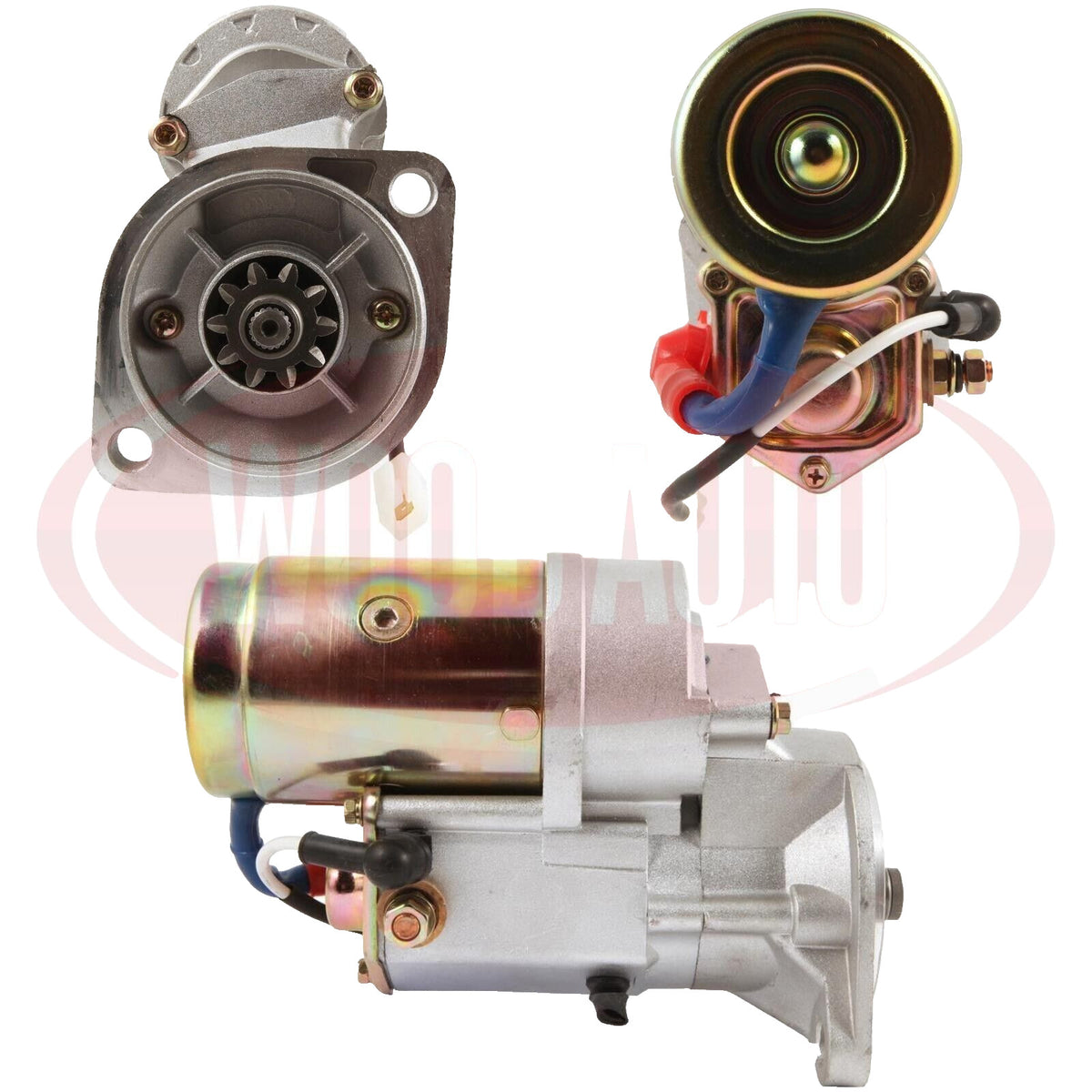 Starter Motor FOR Bobcat Hitachi Kubota Loaders Dozers Tractor Combines - view 3