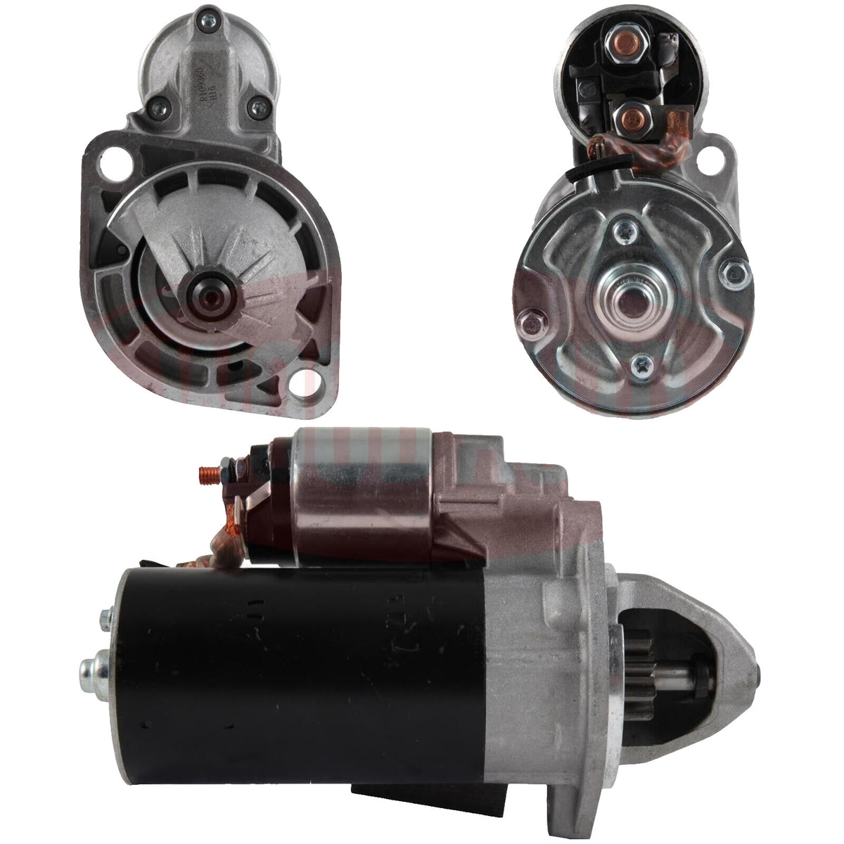 Starter Motor FOR Arona Lombardini Marine Ruggerini Agrifull Agria Bertolini - view 3