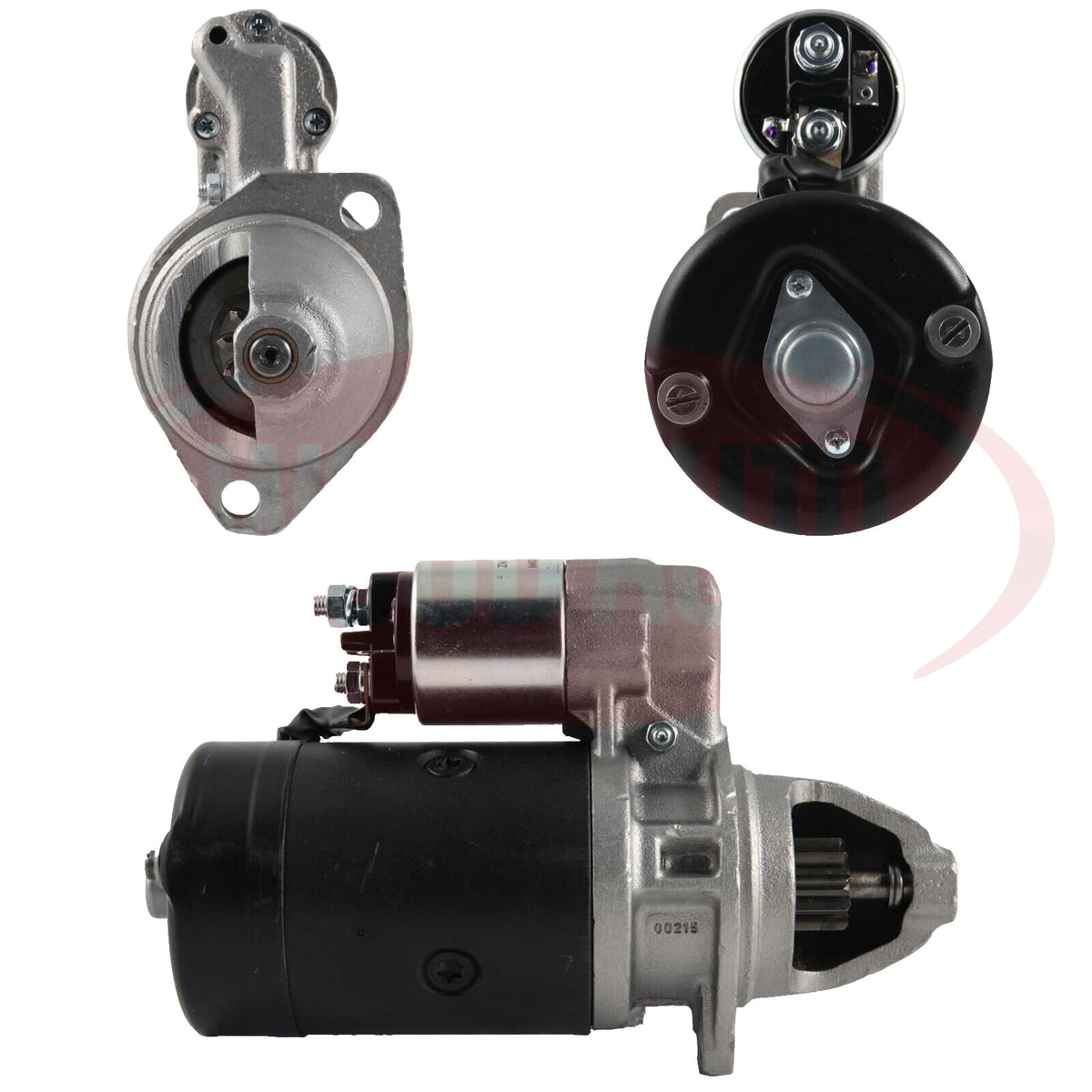 Starter Motor FOR Hatz Stationnares 0.5 0.7 Diesel 1D80 1D60 Bosch Bomag Nikko - view 3