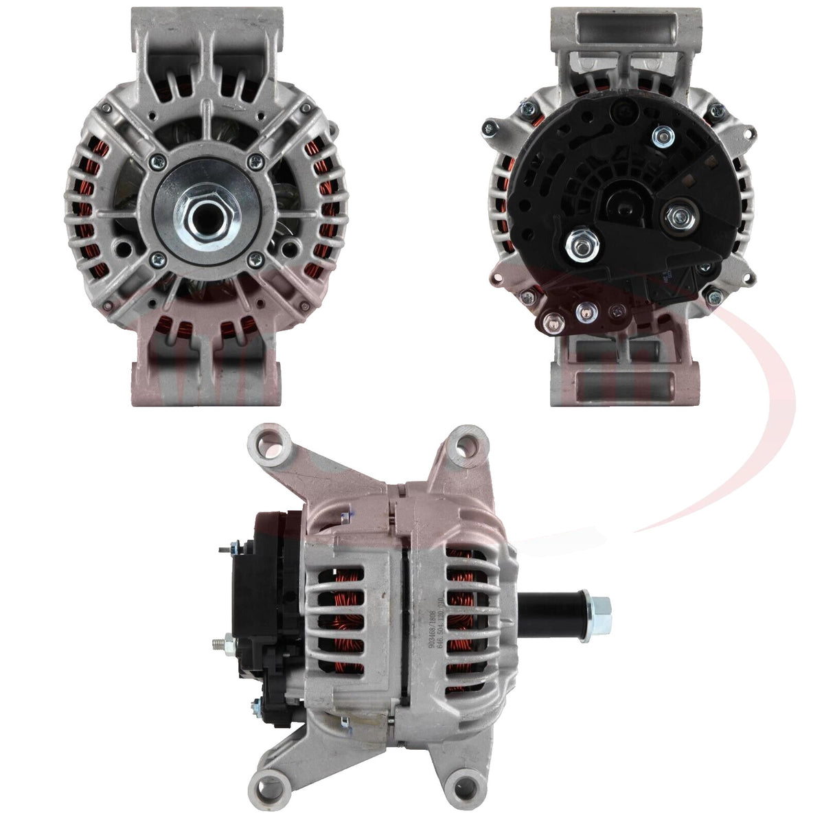 Alternator FOR Caterpillar Perkins HC-Cargo 24 Volt 120 AMP 0124655162 3851812 - view 3