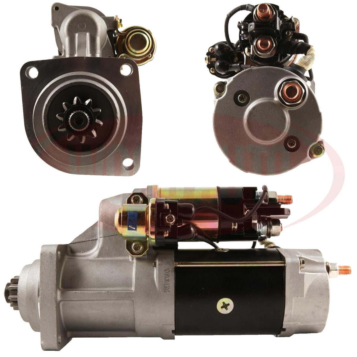Starter Motor FOR Cummins QSB 6.7L QSC 8.3L Oil Sealed Delco 38MT JCB Remy - view 4