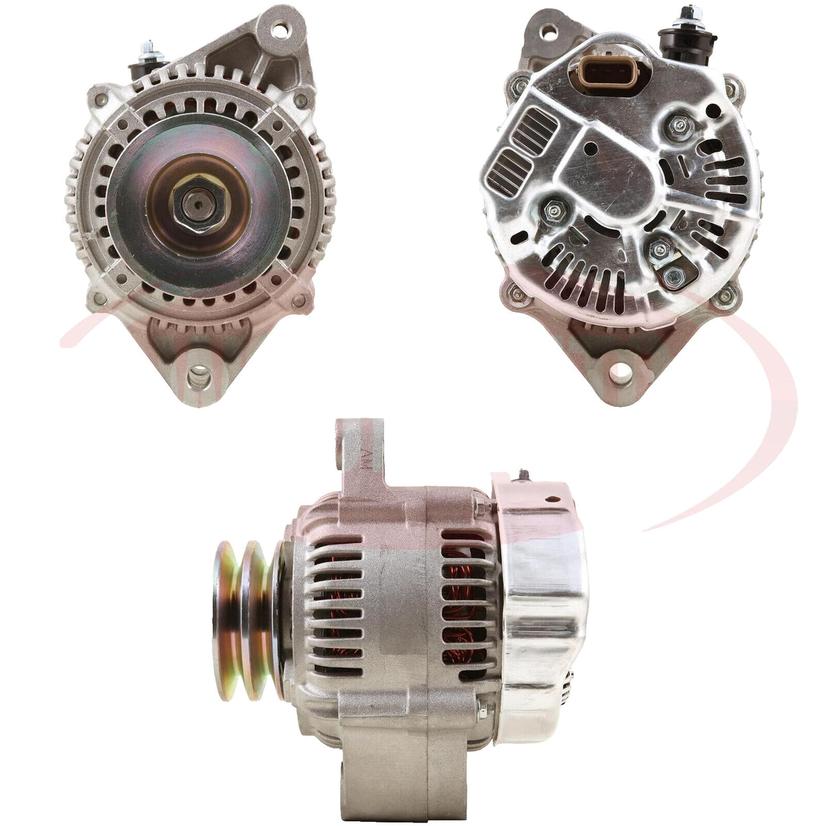 Alternator FOR Yanmar Marine 6LP 6 LY2M-STE LYAM-STE LYAM-UTE Toyota Denso - view 10