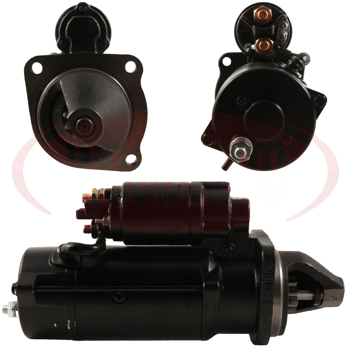 Starter Motor FOR Linde H40D 352 Fork Lift Perkins 1006 1006C Teksan TJ145PE5A - view 4