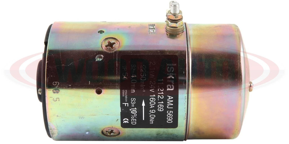 Direct Current DC Motor FOR Iskra Deco Remy Efel Mahle 24 Volt 2.5 KW Mahle - view 6