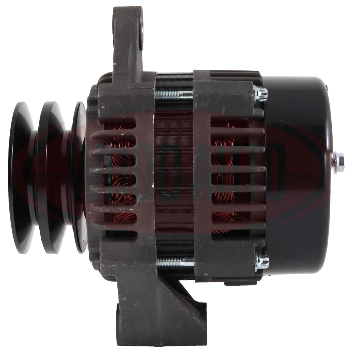 Alternator FOR Hyster Yale Forklift Mercury Marine 7si 70 AMP 2 Groove Pulley - view 4