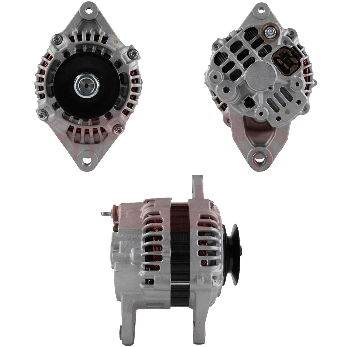 Alternator FOR Kubota Agricultural Tractor Mitsubishi 12 Volt 80 AMP Mahle