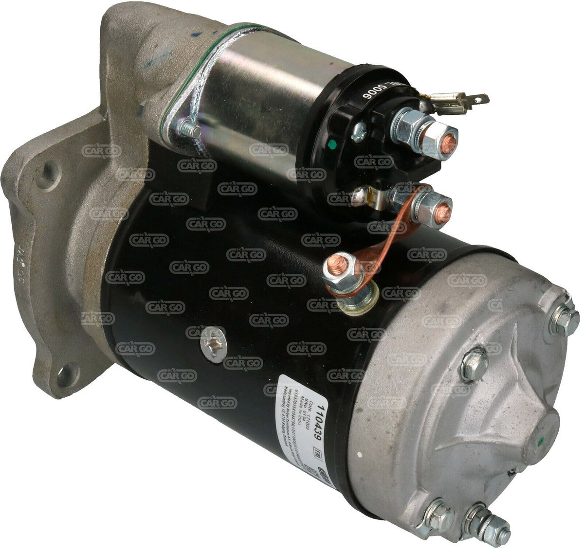 Starter Motor FOR Massey Ferguson Perkins Ford Landini Peugeot AD3.144 AD3.152 - view 2