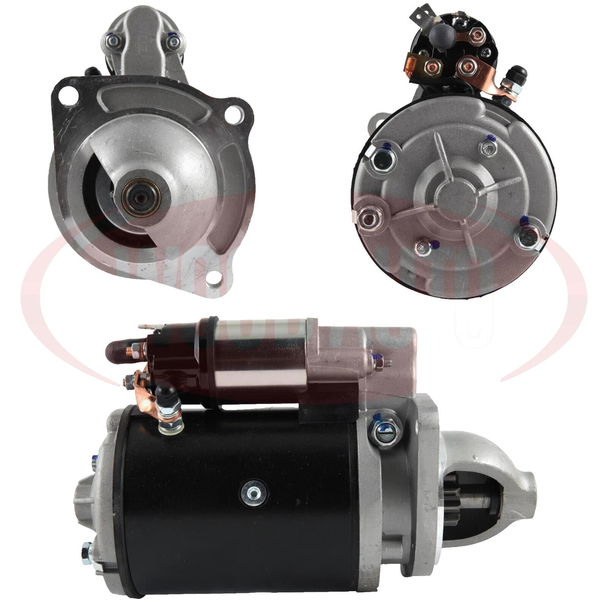 Starter Motor FOR Ford Manitou Buhrer New Holland Terex Shibaura BSD444 - view 2