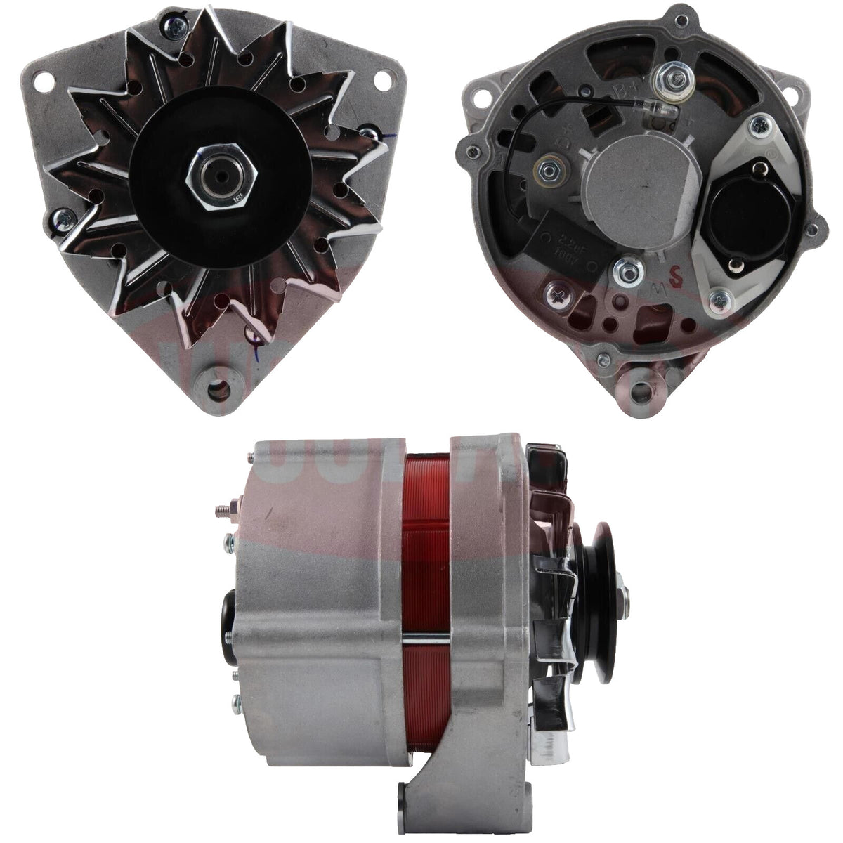 Alternator FOR Case Claas Eicher Iveco Lamborghini Mercedes Zetor International - view 2