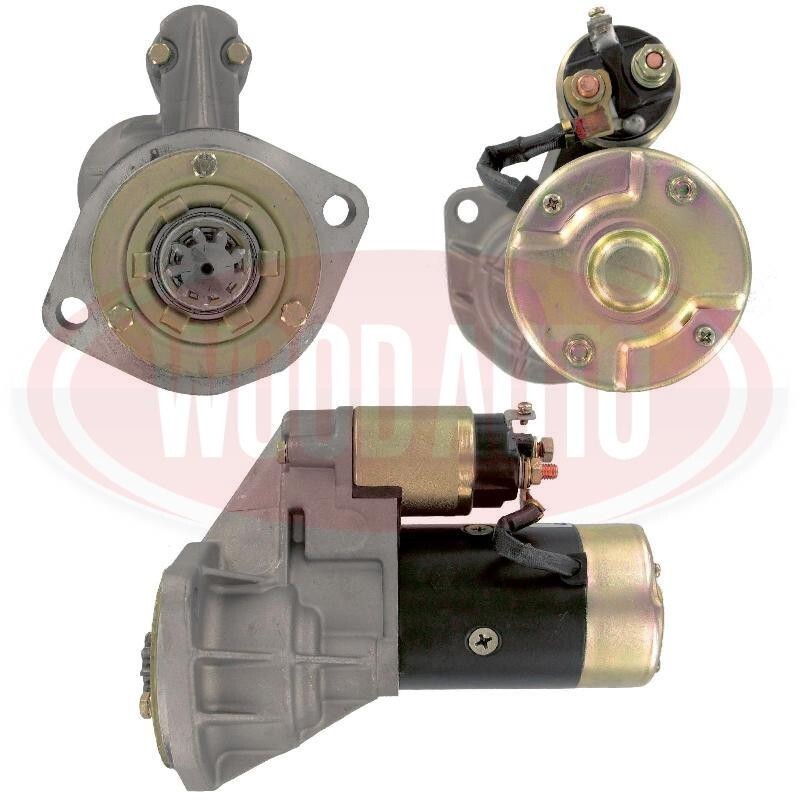 Starter Motor FOR Isuzu Forklift C C240 C190 4BJ1 Hitachi 24 Volt 9 Teeth 3.5 KW - view 2