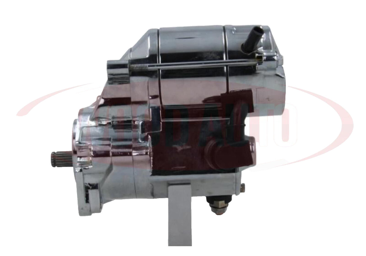 Starter Motor FOR Harley Davidson Motorcycles Petrol 12 Volt Chrome - view 2
