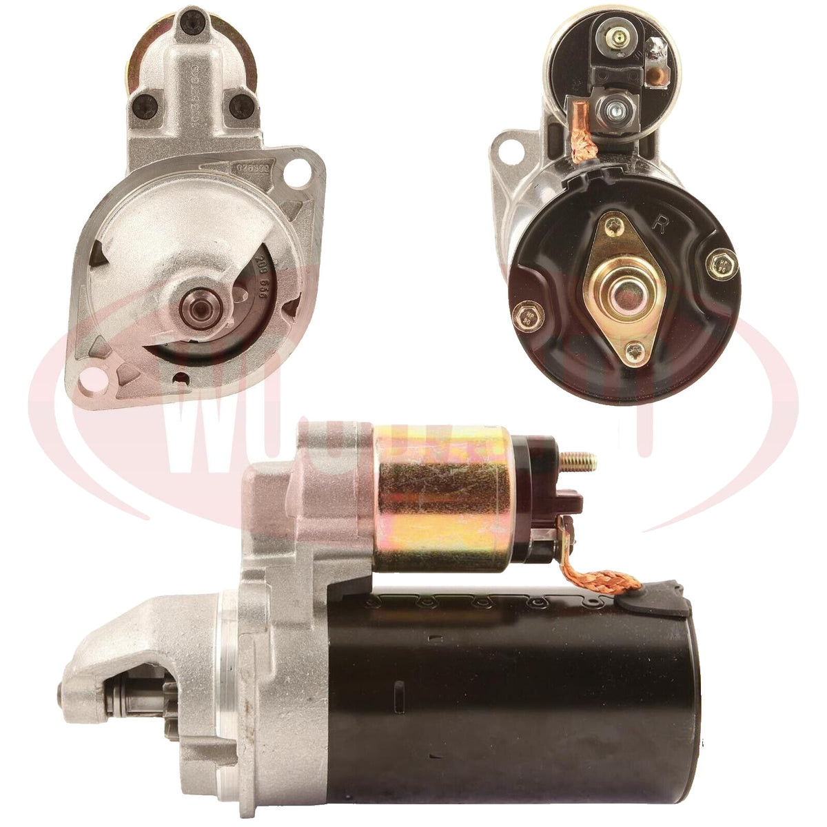 Starter Motor FOR Ruggerini MD300 MD301 MD350 Lombardini - view 3