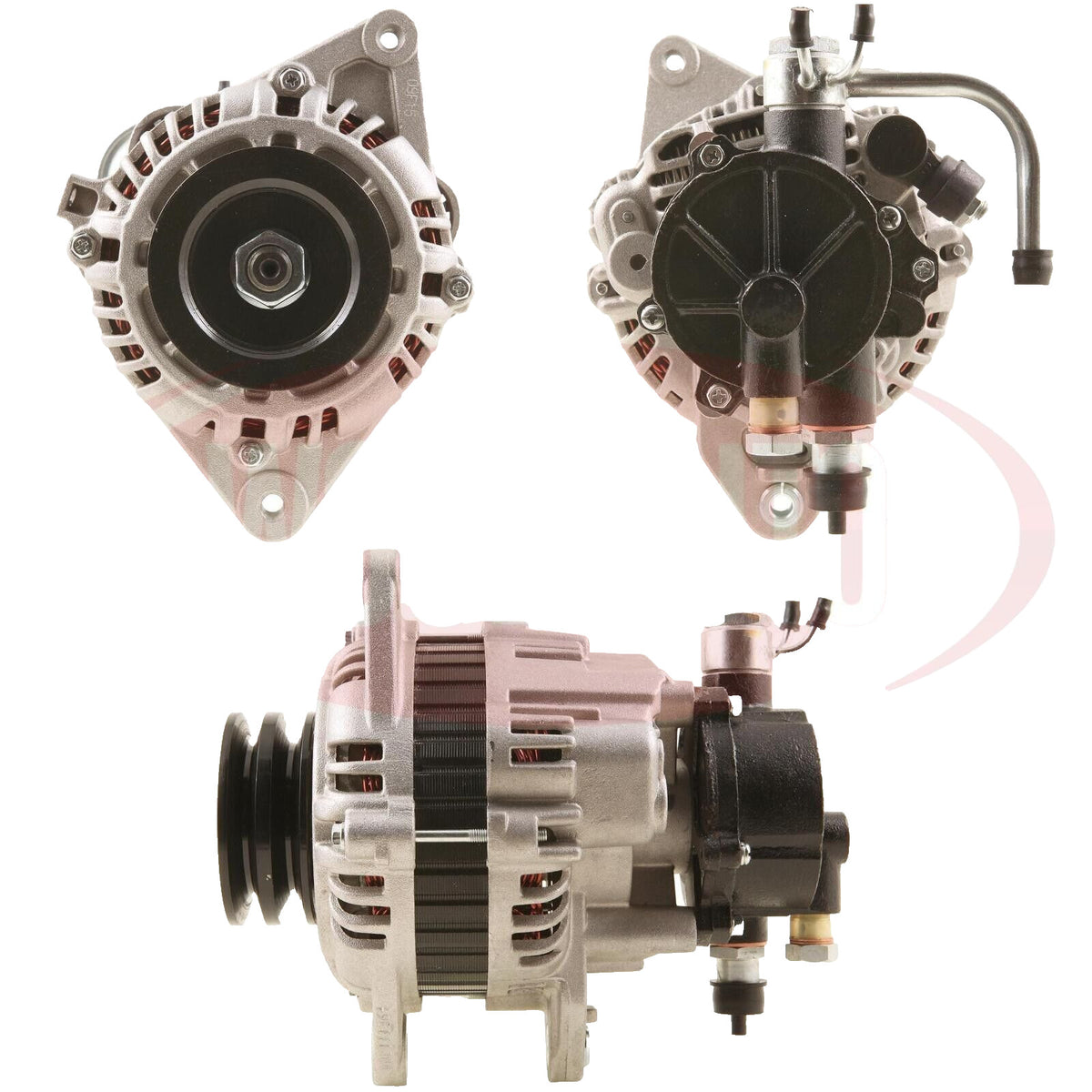 Alternator FOR Hyundai H-1 Starex 2.5 Diesel KIA K2500 Pregio CRDi TD TCi - view 3