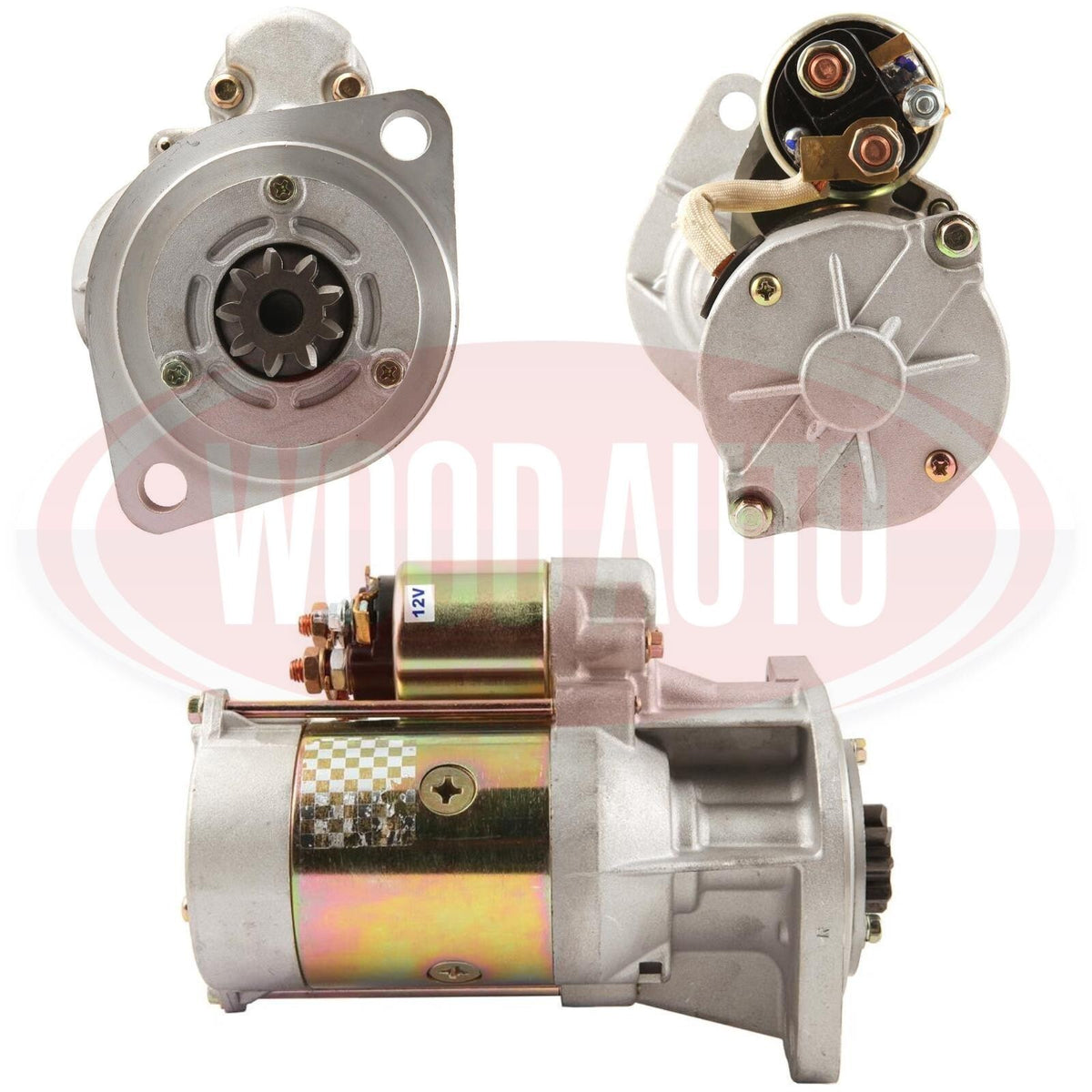 Starter Motor FOR Komatsu Industrial Excavator Hitachi 12 Volt 9 Teeth 2.2 KW - view 3