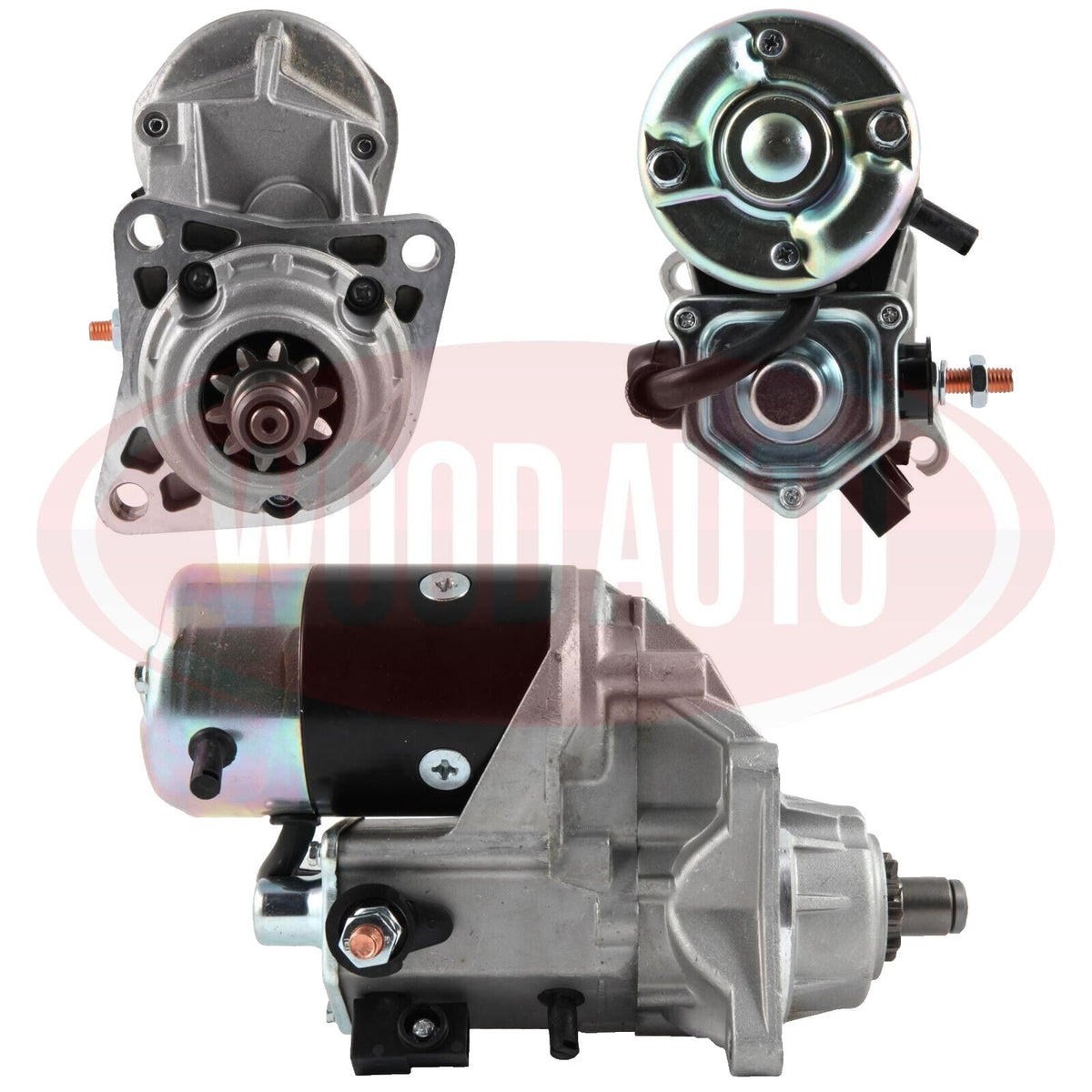 Starter Motor FOR Caterpillar Forklift Perkins John Deere Hyster Bobcat - view 3