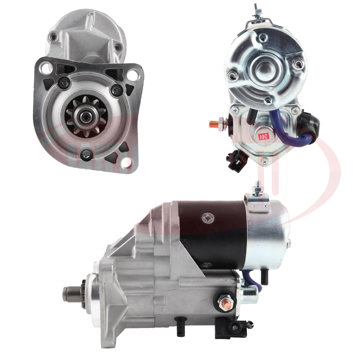 Starter Motor FOR Caterpillar Manitou Forklift Mitsubishi Agricultural - view 3