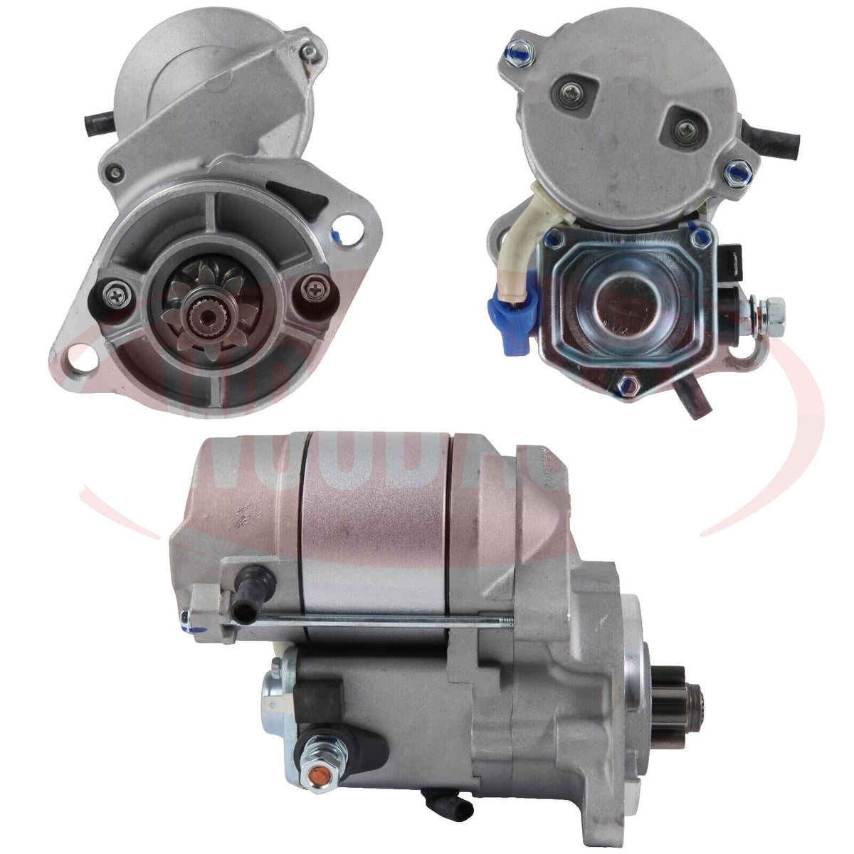 Starter Motor FOR Bobcat Denso Kubota Volvo Excavators Combines Rollers - view 3