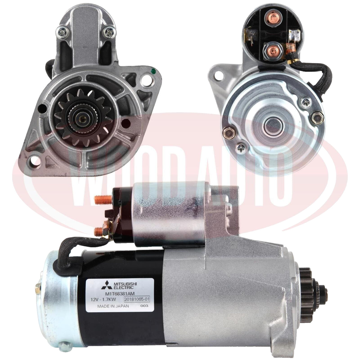 Starter Motor FOR Case New Holland Excavator CX17B Mitsubishi Marine - view 3