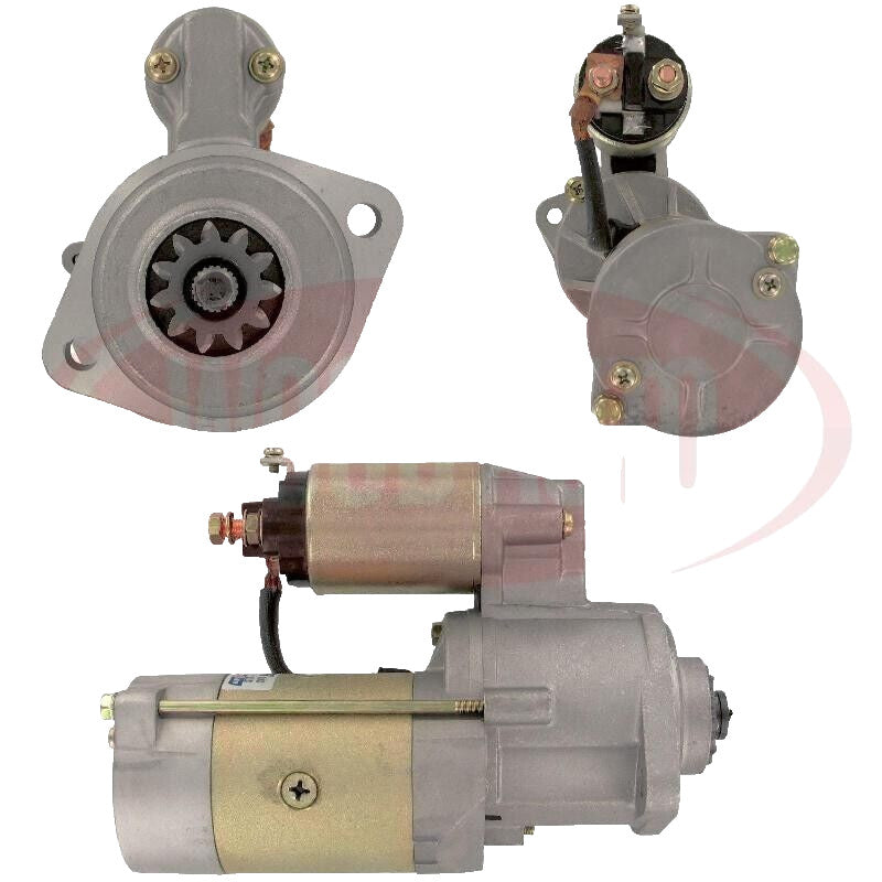 Starter Motor FOR Mitsubishi Forklift FD FD25 FD30 S4E S4S Clark Nissan Suzuki - view 2
