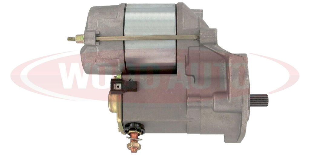 Starter Motor FOR Harley Davidson Engine 12 Volt (CHROME) 18 Splines Wood Auto - view 5