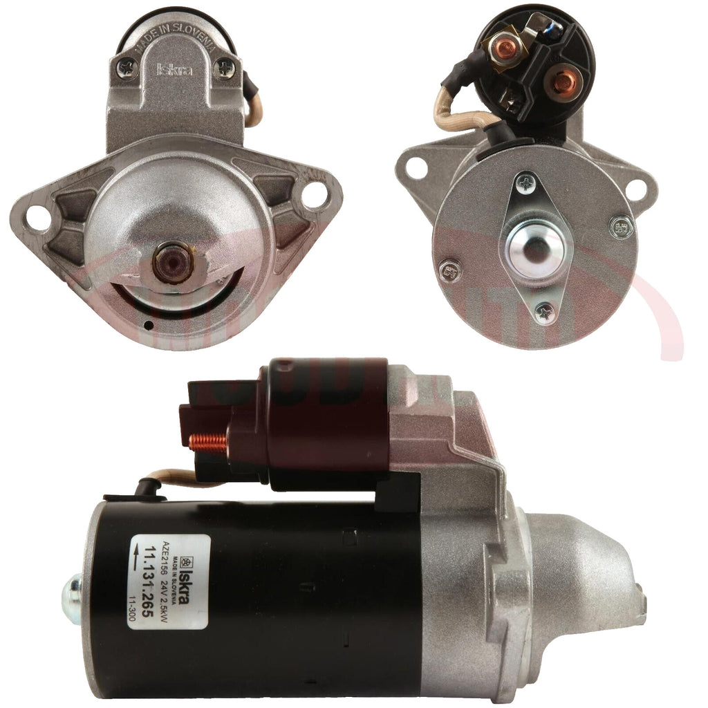 Starter Motor FOR Bomag Caterpillar Marine JCB New Holland Takeuchi Terex - view 3
