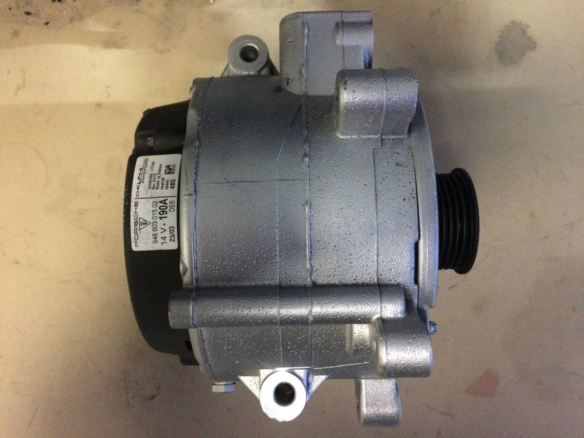Alternator FOR Water Cooled Porsche Cayenne 4.5 Petrol Turbo S Delphi 190 AMP - view 3