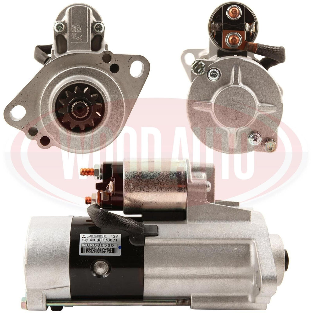 Starter Motor FOR Ford Perkins Bobcat Mitsubishi JCB Lucas NEW Holland - view 3