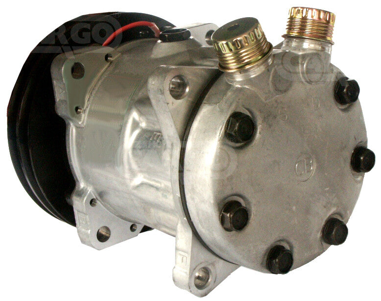 A/C Compressor Pump FOR Claas Sanden 2 Groove Pulley SD7H15 HC-Cargo - view 2