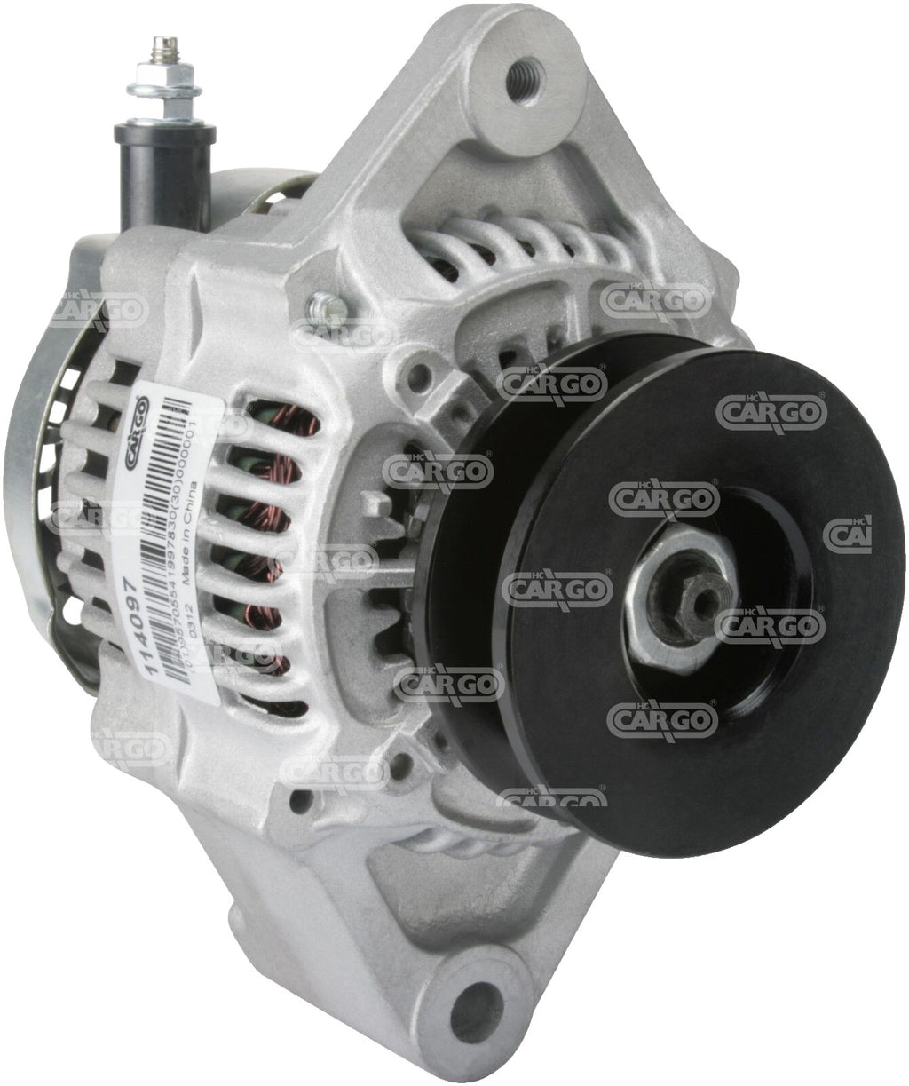 Alternator FOR Cummins 4B 3.3 Komatsu Forklift JCB Denso HC-Cargo 60 AMP 12 Volt - view 2