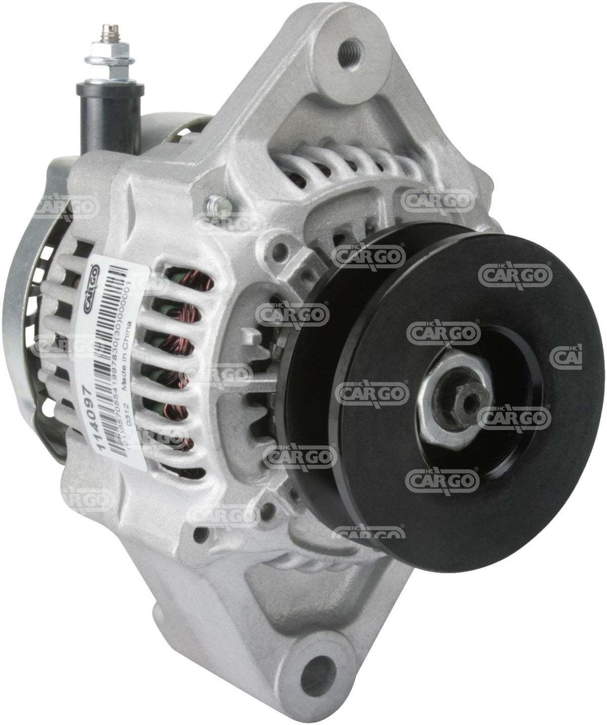 Alternator FOR Cummins 4B 3.3 Komatsu Forklift JCB Denso HC-Cargo 60 AMP 12 Volt - view 2