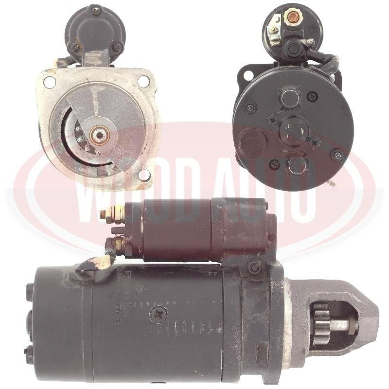 Starter Motor FOR Sisu Valmet 411C 611C Diesel Bosch Iskra Lucas Fendt - view 3