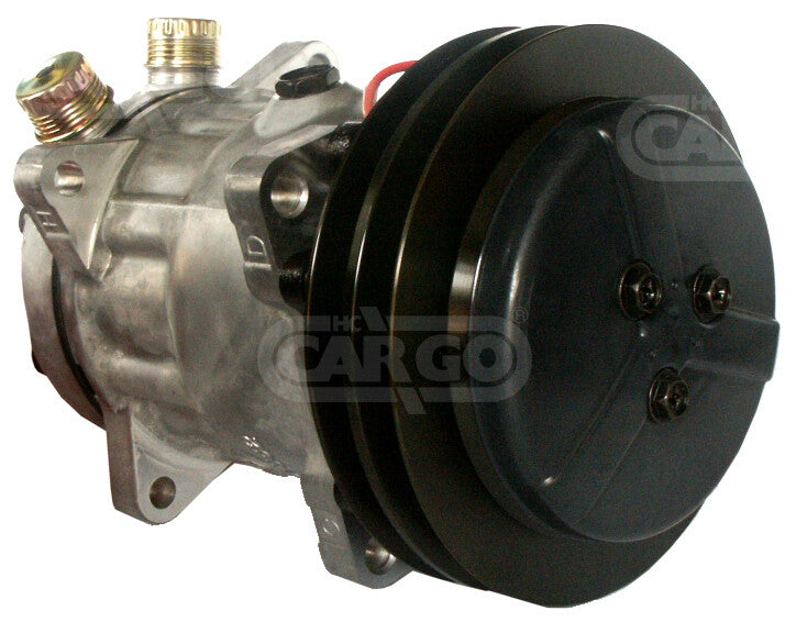 A/C Compressor Pump FOR Claas Sanden 2 Groove Pulley SD7H15 HC-Cargo