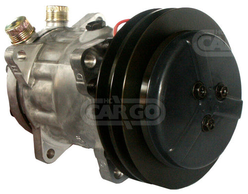 A/C Compressor Pump FOR Claas Sanden 2 Groove Pulley SD7H15 HC-Cargo