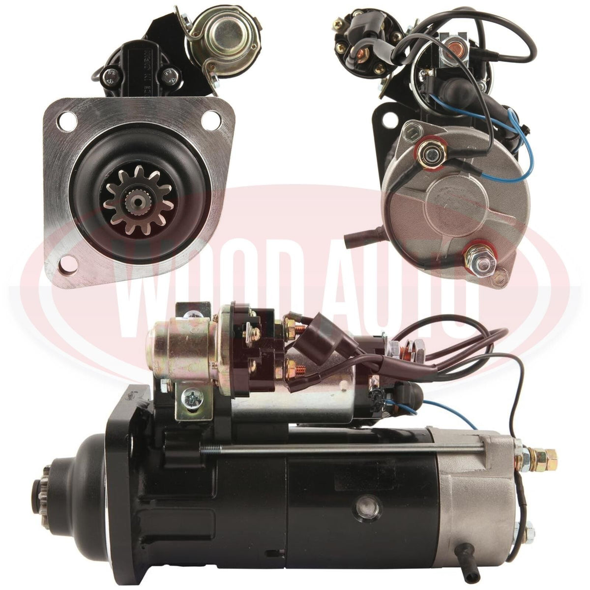 Starter Motor FOR Volvo Penta MarineLucas Mahle Mitsubishi Insulated return - view 4